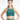 Trendy Halter Contrast Sports Bra FAXAZE