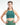 Trendy Halter Contrast Sports Bra FAXAZE
