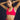 Minimal V-Neck Sports Bra (Carmine Red) FAXAZE
