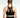 Akasha Sports Bra Black Concept Medium Support FAXAZE