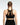 Akasha Sports Bra Black Concept Medium Support FAXAZE