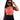 Ruched Detail Sports Bra | Medium-High Impact Gym Strength Training Top [Red] - Textured Support FAXAZE