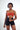 Square Neck Active Tank | Medium Support Yoga Pilates Bra [Orange] - Minimalist Secure Fit FAXAZE