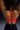 Minimal V-Neck Sports Bra (Carmine Red) FAXAZE